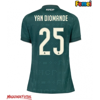 Real Madrid Yan Diomande #25 Tricou Fotbal Replică 2026-27 Femei Deplasare